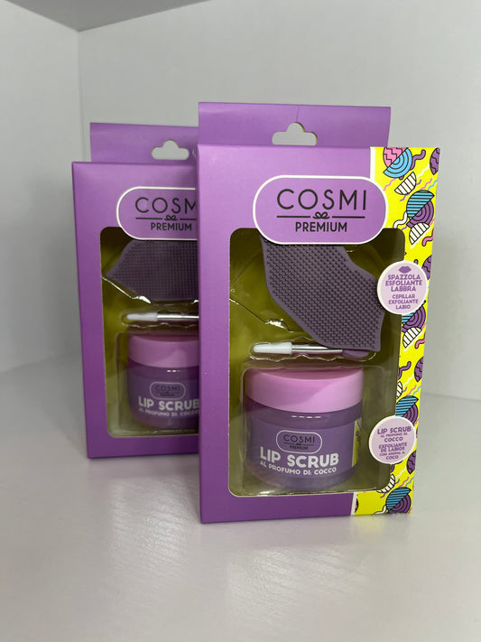 Set de soins pour les lèvres à la coco